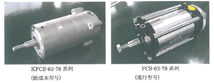 藤倉KFCS(KSCS)-63-78經濟型氣缸開始銷售!