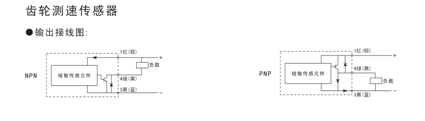 齒輪測(cè)速傳感器接線(xiàn)圖