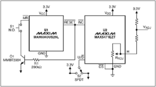 使用數字電位器是數字控制的可變電阻器件？