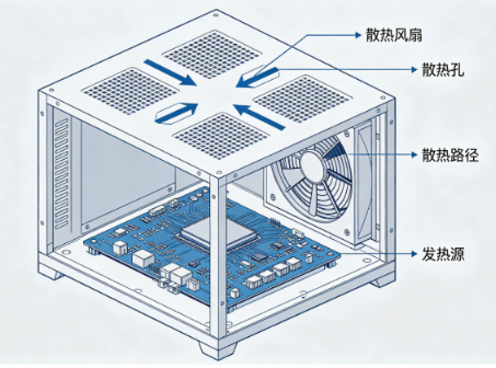 多軸伺服驅動器柜體散熱排布設計要點